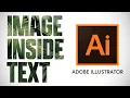 How to Add an Image Inside Text in Adobe Illustrator