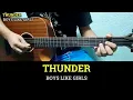 Download Lagu Thunder - Boys Like Girls | Guitar Chords with Lyrics | Guitar Tutorial