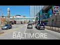 Baltimore Maryland City Drive 4K - Charm City Driving Tour