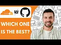 Cloudflare vs Github 2025 Which One Is The Best FREE Hosting