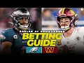 Eagles at Commanders Betting FREE expert picks props NFL Week 3 CBS Sports