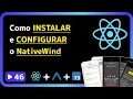Curso base de React Native 2025 - Setup inicial do NATIVE WIND TailwindCSS no React Native