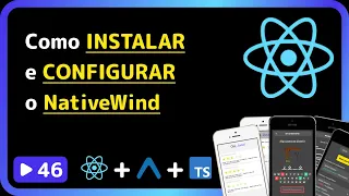 Curso base de React Native 2025 - Setup inicial do NATIVE WIND TailwindCSS no React Native