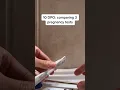 10 DPO pregnancy test comparison clear blue v first response v pregmate
