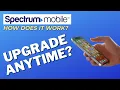 Spectrum Mobile Unlimited Plus Anytime Upgrade Plan - How Does The Anytime Upgrade Actually Work