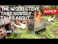 The Wood Stove That NOBODY Is TALKING ABOUT - Alpkit Wood Stove Review