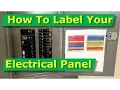How To Map Out Label Your Electrical Panel Diagram