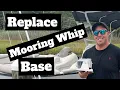 Dock Edge Mooring Whip Base