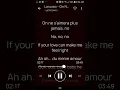 Download Lagu On Ne S'aimera Plus Jamais lyrics Larusso