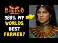 388 Magic Find Specialized Loot Farming Route Build for Sorceress in Diablo 2 Resurrected D2R