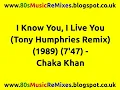 Download Lagu I Know You, I Live You (Tony Humphries Remix) - Chaka Khan | 80s Dance Music | 80s Club Mixes