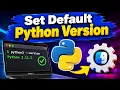 How to Set Python as Default on Mac Change Python Version in macOS