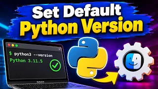 How to Set Python as Default on Mac Change Python Version in macOS