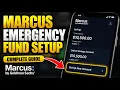 How to setup emergency fund first with Marcus - Complete Guide