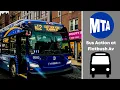 MTA NYCT Bus Action from B12 - B49 from Clarkson Rogers