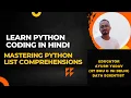 Lecture 13 Python for Beginners Python tutorial in Hindi Python List Comprehensions