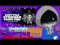Undertale React To DustTale Stronger Than You (Request?)