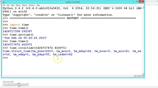 034 Learn python and ruby programming - Time module
