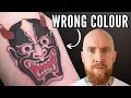 Is Your Hannya Mask Tattoo the Wrong Colour