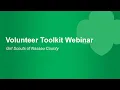 Volunteer Toolkit Training