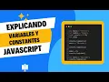 Variables y Constantes en JavaScript Curso QA Automation NodeJS