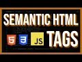 3 HTML 5 Semantic Elements
