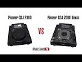 Pioneer CDJ 2000 vs CDJ 2000 Nexus