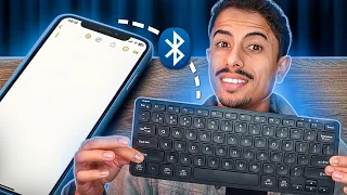 Como CONECTAR TECLADO BLUETOOTH no IPHONE em 2026!