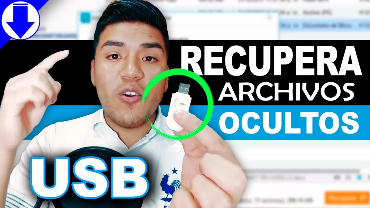 ✅ RECUPERAR ARCHIVOS OCULTOS (USB) | SOLUCIÓN 2023