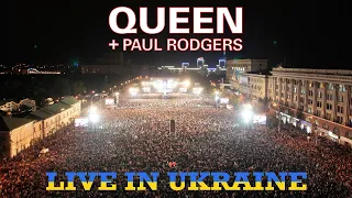 Queen Paul Rodgers Live In Ukraine 2008 YouTube Special Raising Funds For Ukraine Relief 