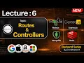 Express js Routes Controllers Structure Backend Folder Like a Pro Lecture - 6