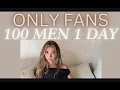 OnlyFans Model 100 Men In 1 Day