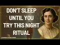 The Secret Bedtime Ritual That Shocks the Universe Try This Tonight Florence Scovel Shinn