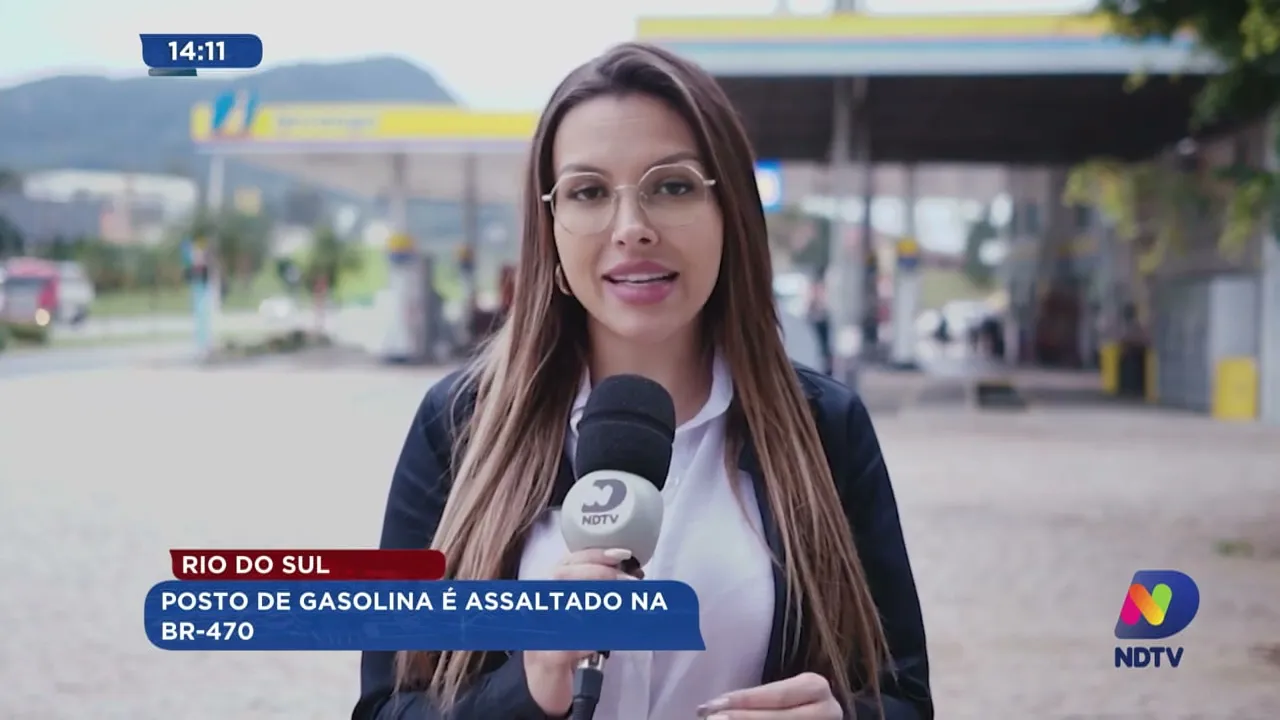 Posto de gasolina é assaltado na BR-470, em Rio do Sul