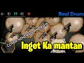 Lagu INGET KA MANTAN || Cover kendang andorid || real drum mod