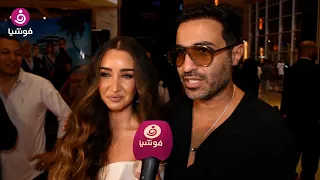 أحمد فهمي يقاطع مقابلة هنا الزاهد مع فوشيا والأخيرة ترد عليه 