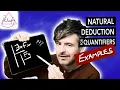 Natural Deduction for Quantifiers - Worked Examples Attic Philosophy