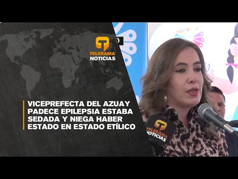 Viceprefecta del Azuay padece epilepsia estaba sedada y niega haber estado en estado etílico