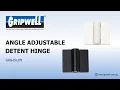 GHG-CHJ70 Angle Adjustable Detent Hinge