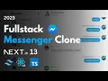Real-Time Messenger Clone Next js 13 React Tailwind Prisma MongoDB NextAuth Pusher 2023