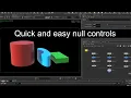 Quick and Easy Null control objects in Houdini