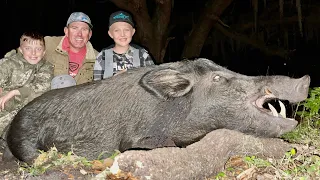 A MONSTER Wild Hog ATTACKED our NEW Can-Am ATV Catch Cook