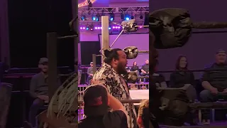 Fallah Bah And Kevin Matthew S Ring Entrance At Champions Of Hope Wrestle Pro Hope For Us Show 