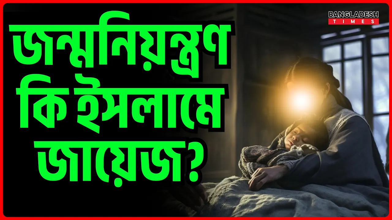 জন্মনিয়ন্ত্রণ কি ইসলামে জায়েজ