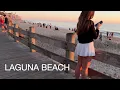 Walking in Laguna Beach