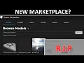 THE NEW ROBLOX MARKETPLACE