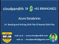 24 How to Read Json Files in Pyspark How to Write Json files in Pyspark json file as Spark DataFrame