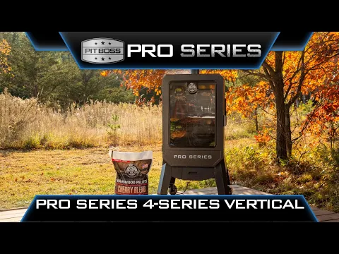 Pit Boss PRO V4P Vertical Pellet Smoker, Wifi 10 990