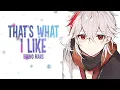 Lagu Nightcore - That's what I like // Bruno Mars (sped up) (Lyrics)
