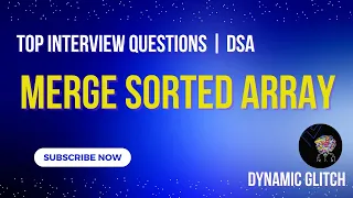 Merge Sorted Array - Arrays Java